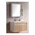 Made in china factory concise MDF cabinet mirror laundry room cabinets